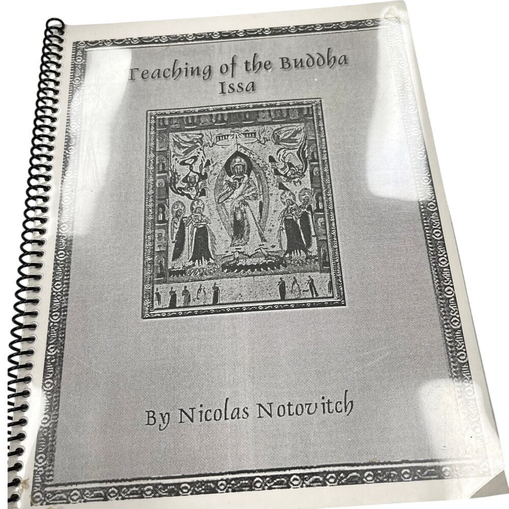 Teaching of the Buddha Issa Nicolas Notovitch Spiral Bound Book